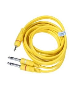 3.5 MM to Dual 6.5 MM TRS Mono Aux Cable